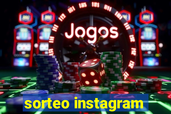 sorteo instagram