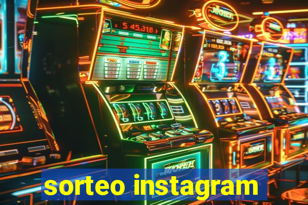 sorteo instagram