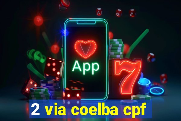 2 via coelba cpf