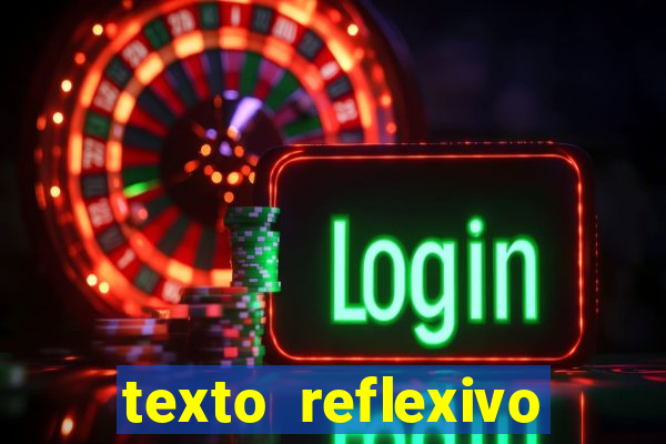 texto reflexivo sobre plantar e colher