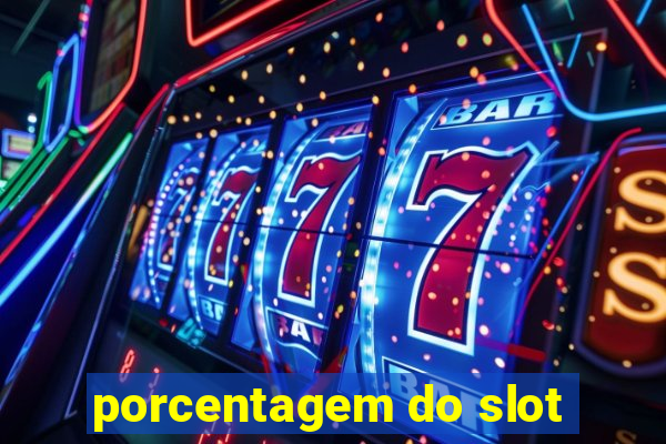 porcentagem do slot