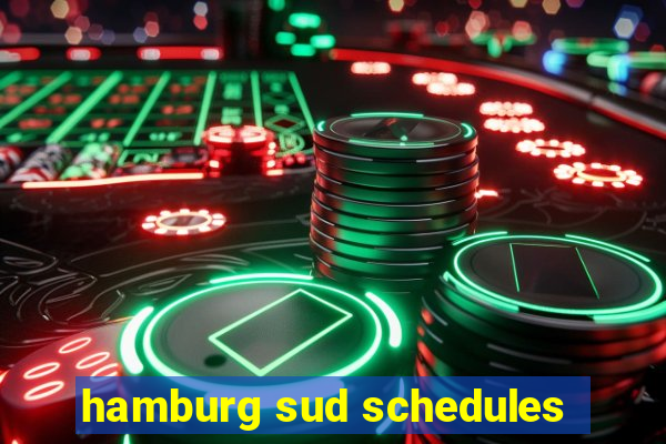 hamburg sud schedules