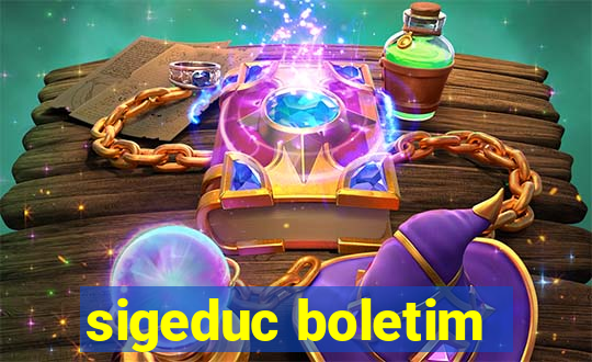 sigeduc boletim