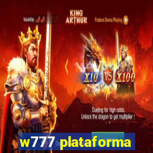 w777 plataforma