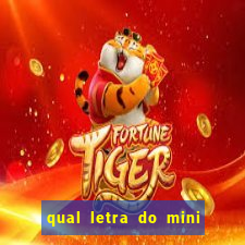 qual letra do mini dolar hoje