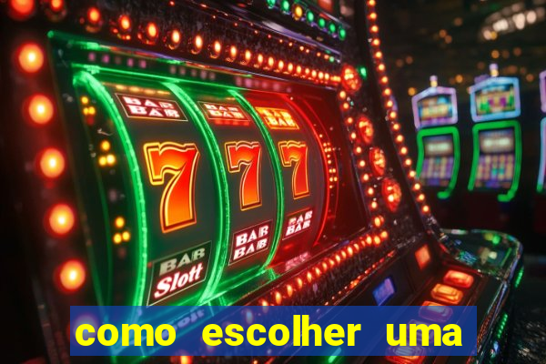 como escolher uma boa cartela de bingo