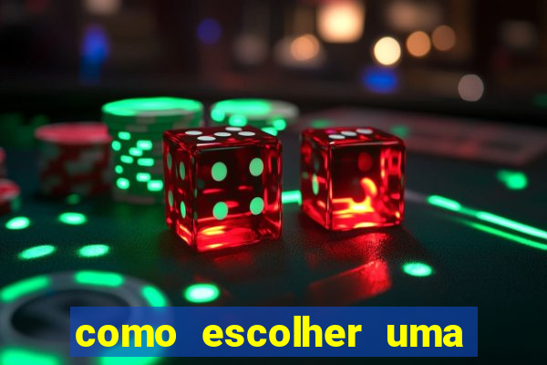 como escolher uma boa cartela de bingo