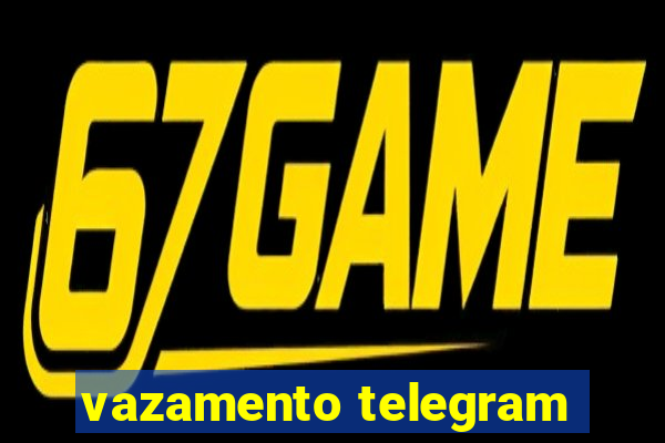 vazamento telegram