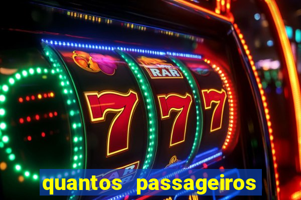 quantos passageiros cabem em um navio de cruzeiro