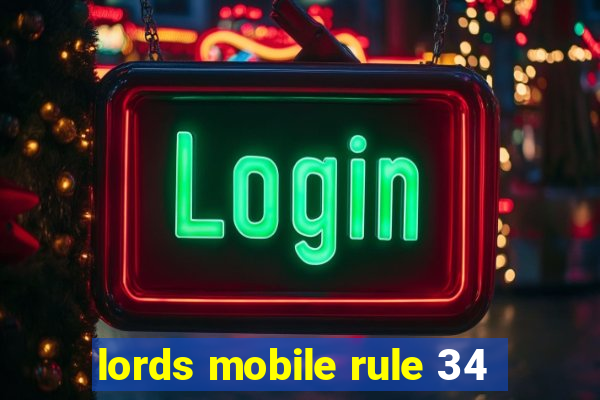 lords mobile rule 34