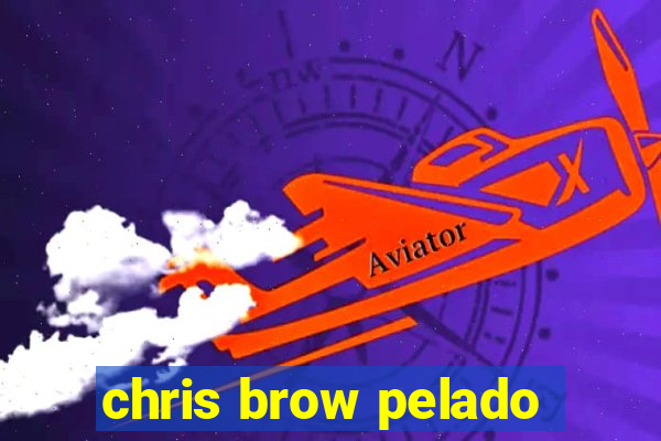 chris brow pelado