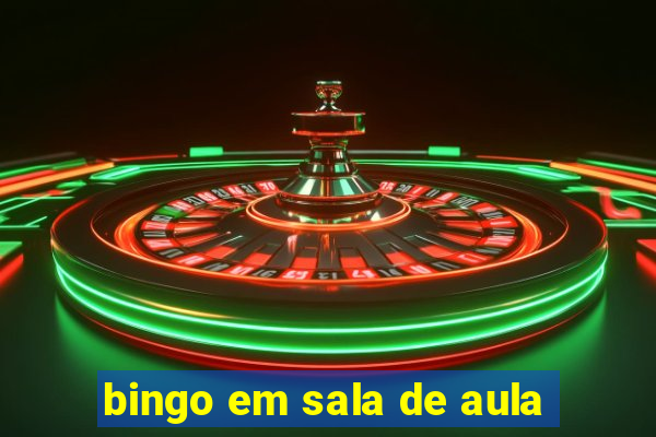 bingo em sala de aula