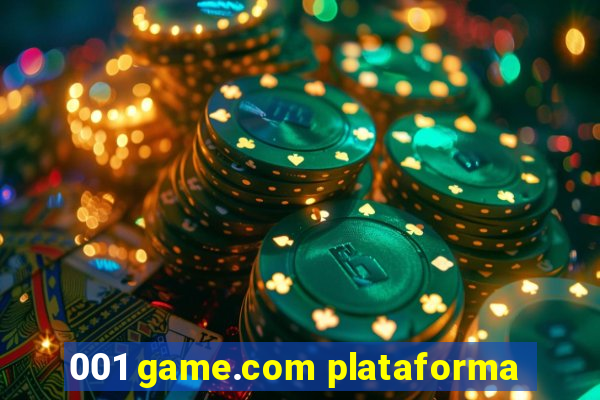 001 game.com plataforma