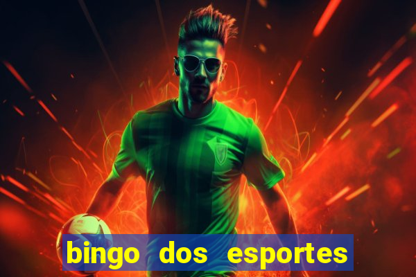 bingo dos esportes para imprimir