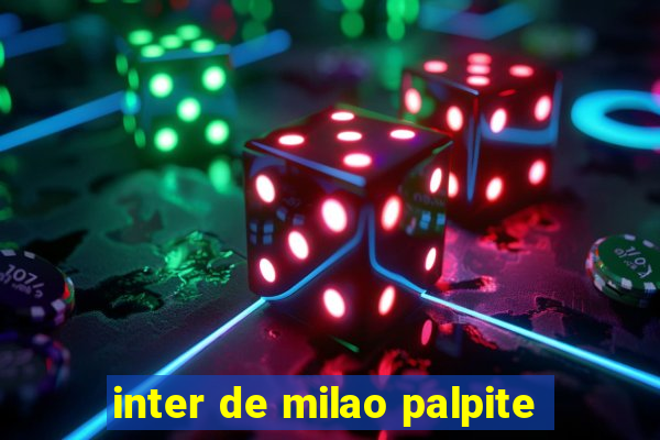 inter de milao palpite