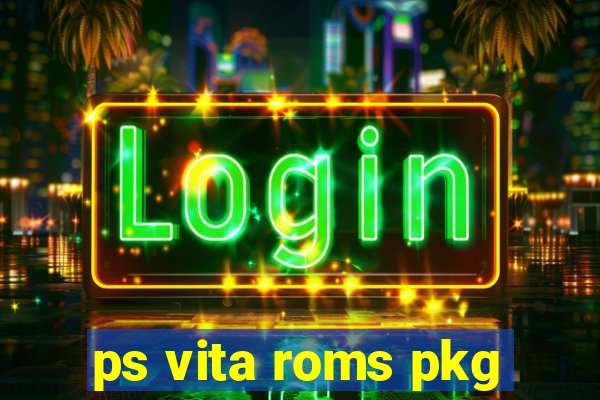 ps vita roms pkg