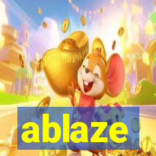 ablaze