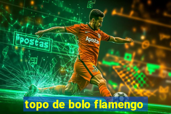 topo de bolo flamengo