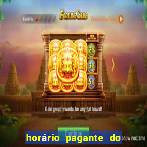 horário pagante do fortune tiger