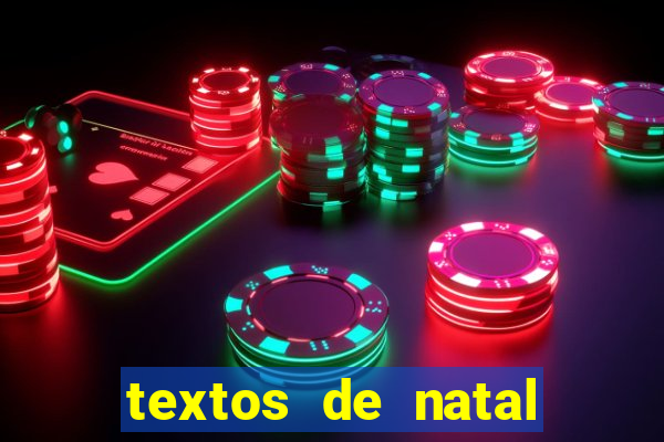 textos de natal para imprimir