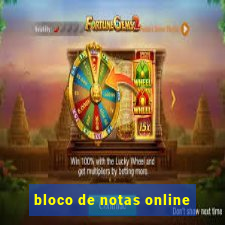 bloco de notas online