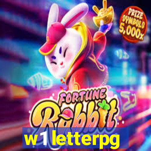 w1 letterpg