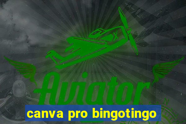 canva pro bingotingo