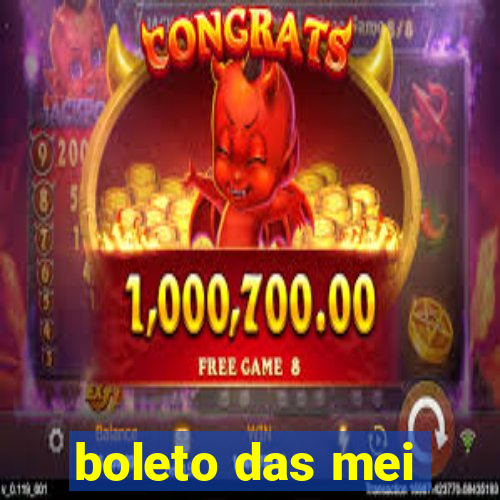 boleto das mei