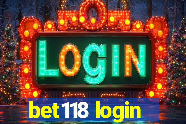 bet118 login