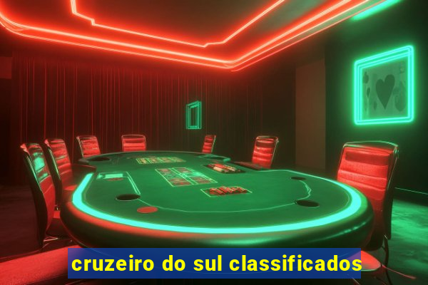 cruzeiro do sul classificados