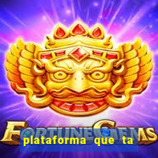 plataforma que ta pagando bem hoje