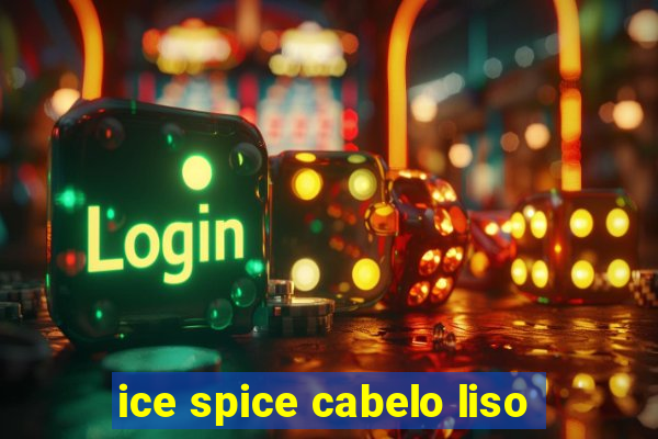 ice spice cabelo liso