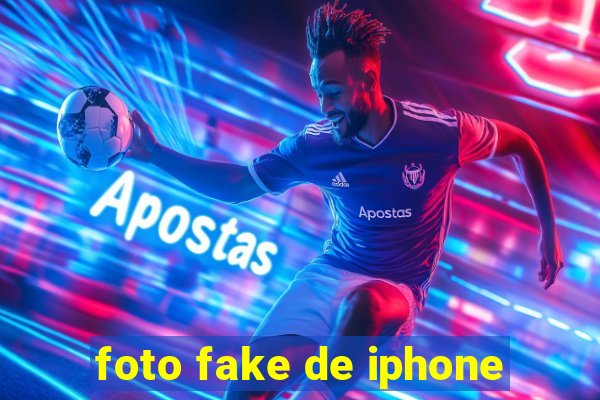 foto fake de iphone