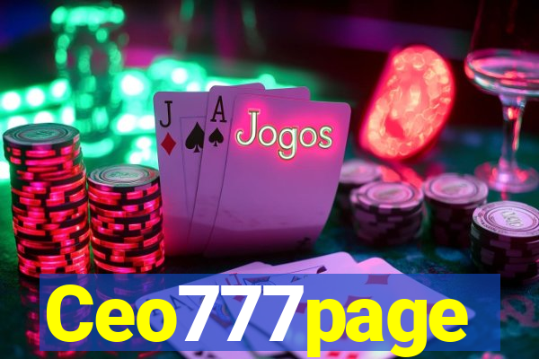 Ceo777page