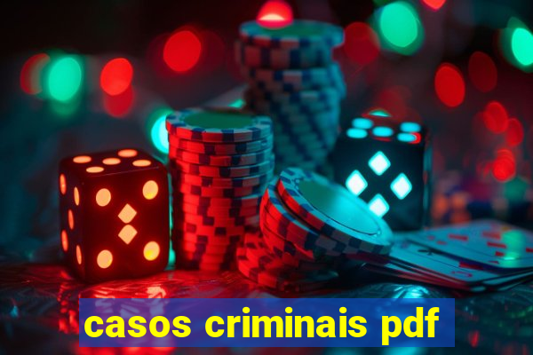 casos criminais pdf