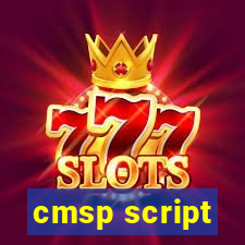 cmsp script