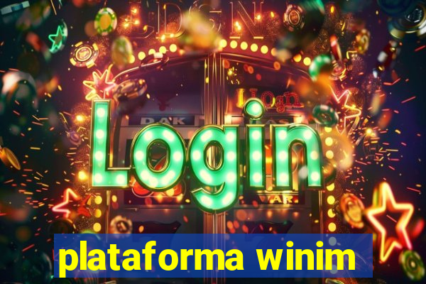 plataforma winim