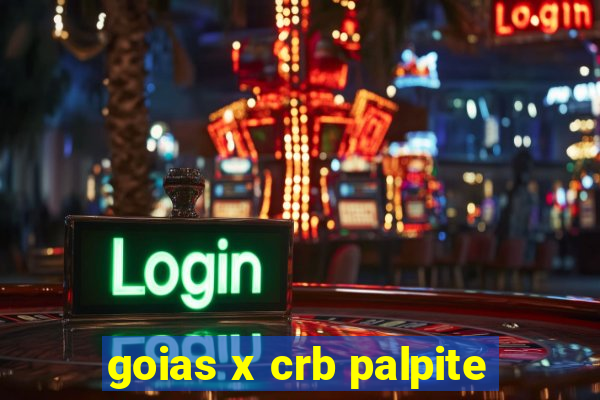 goias x crb palpite