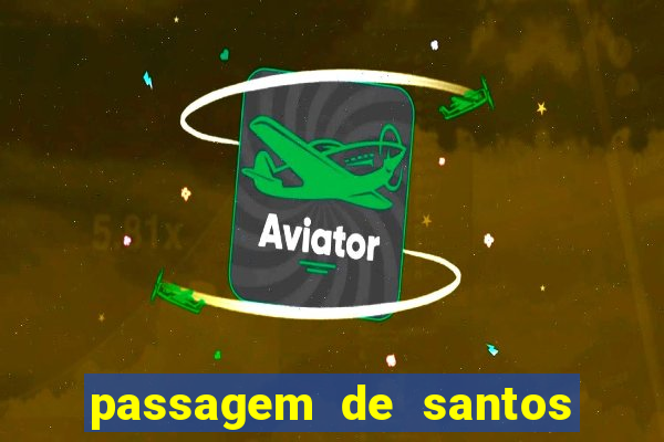 passagem de santos para guarulhos aeroporto