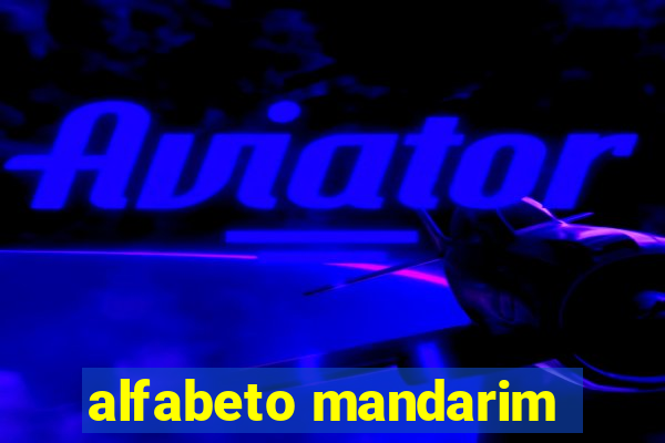 alfabeto mandarim