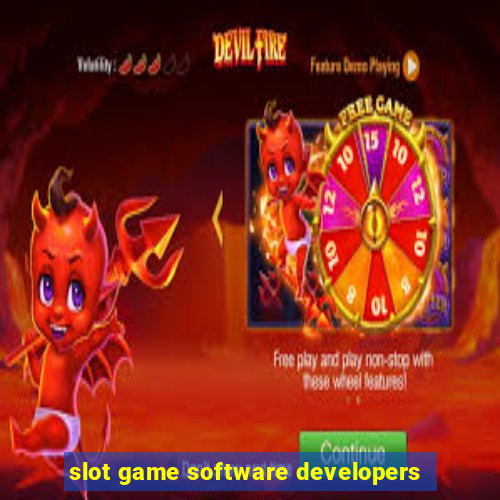 slot game software developers