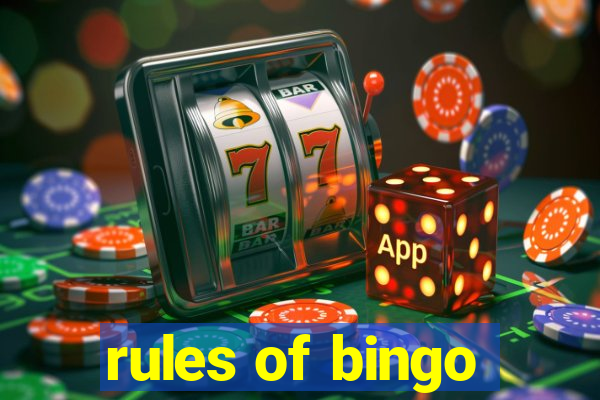 rules of bingo