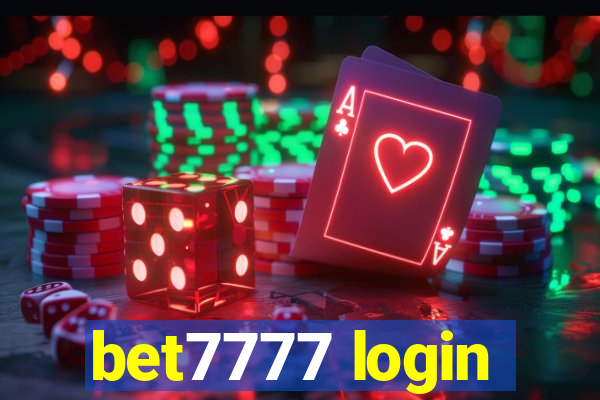 bet7777 login