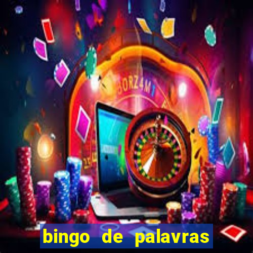 bingo de palavras de natal