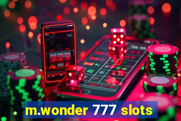 m.wonder 777 slots