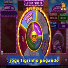 jogo tigrinho pagando