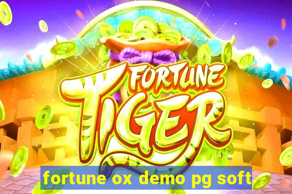 fortune ox demo pg soft