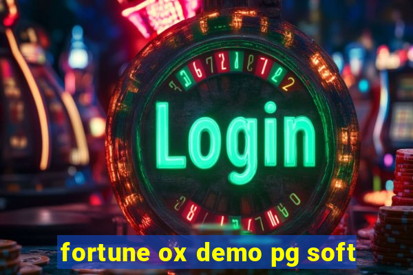 fortune ox demo pg soft