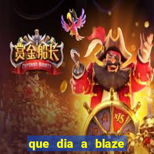 que dia a blaze paga o cashback