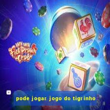 pode jogar jogo do tigrinho